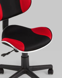 Стул офисный QZY Черно-красный