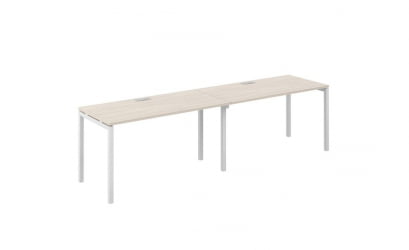 Рабочая станция Сигма СГ.224.ОЛ.44.ВХ Дуб светлый Белый / Sigma SG.224.OL.44.WH