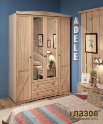 Шкаф для одежды и белья ADELE 9 Дуб Сонома (спальня)