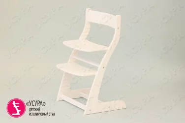 Растущий стул Усура Белый
