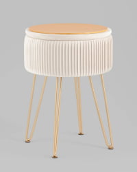 Пуф-столик Астор бежевый