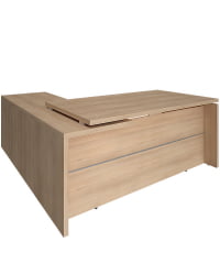 Стол руководителя YALTA LT-C 20 R Акация Лорка