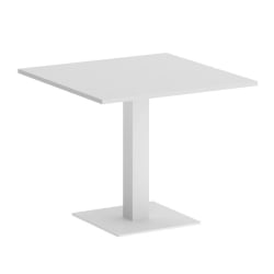 Стол журнальный квадратный ХОМЕ ОФФИCЕ ВР.СП-5-90.2 Белый/Белый металл / HOME OFFICE VR.SP-5-90.2