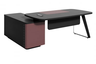 Стол с тумбой правой 2000х1700 ДРВ501ДКС.Г3388 / DRV501DX.G3388