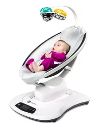 Детское кресло 4Moms Mamaroo 4.0 Графитовый меш Детское кресло 4Moms Mamaroo 4.0 Графитовый меш