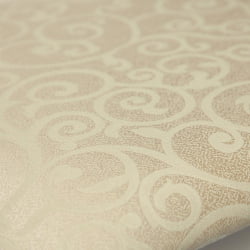 Стул Афродита/ Aphrodite дерево гевея, 46х54х99см, Ivory white, ткань кремовая с рисунком (3321)