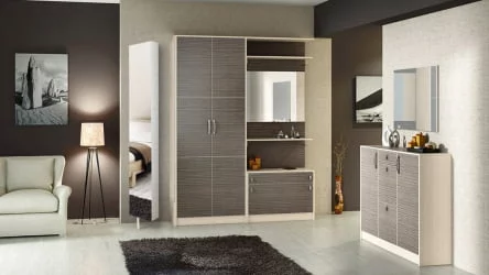 Шкаф в гостиную Lupo Белый