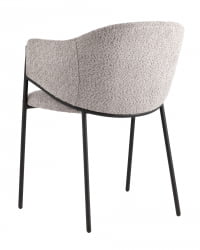 Стул Брасе букле Серый / Brace