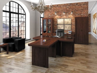 Шкаф для бумаг HVD2250002 Орех английский