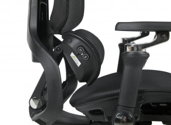 Кресло офисное ТопЧаирс Продигй с оттоманкой черный / TopChairs Prodigy