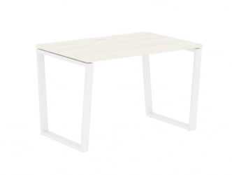 Стол письменный ЕДИС ЕВСТ 1180 Ясень Траун Белый / EDIS EVST