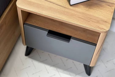 Тумба детская Адам MSA-01 дуб крафт золотой/графит