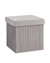 Пуф складной с ящиком Store Square Серый