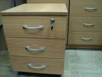 Тумба 3 ящика с замком 42.61