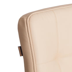 Барный стул Medeo/Медео экокожа , бежевый, 42х56х102 см