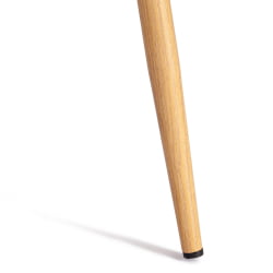 Стул CHILLY (mod. 7094-1) вельвет/металл, 44,5х52,5х86 см, dark green (темно-зеленый) HLR57 / натуральный