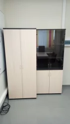 Шкаф офисный Р.Ш-7 Венге/Дуб молочный