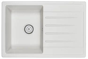 Кухонная мойка STANDART 7602 Белый