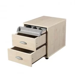 Тумбочка для детской Tumba 1 step Клен Серый