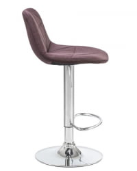 Стул барный ДОБРИН ДИНА (коричневый) 2 шт / DOBRIN DINA