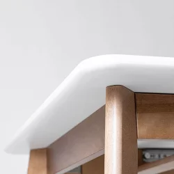 Стол обеденный Пегас Плус 120кс75 Морилка Дуб золотой Морилка Орех / Plus 120x75