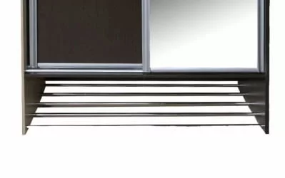 Шкаф-купе Ольга 10.1 Ясень шимо светлый Венге