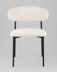 Стул Севйн букле молочный / Sevyn