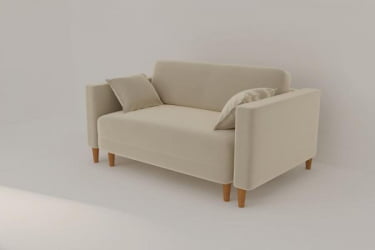 Диван рогожка Урвик (Berhouse) Цвет фасада: Азур рогожка; Тип: Прямой; Материал фасада: Микророгожка