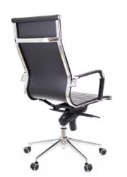 Кресло руководителя Еверпроф Рио М экокожа Черный / Everprof Rio