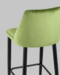 Стул полубарный Диего велюр Травяной
