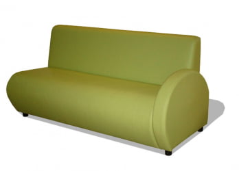 Диван с пластиковыми ножками Клауд V-600/10