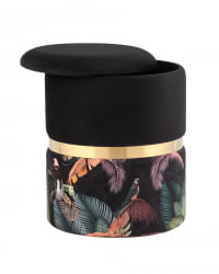 Пуф Кэрри с ящиком велюр Tropic без ножек