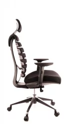 Эргономичное кресло Ergo Black ткань Черный