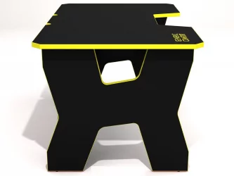 Стол геймерский Generic Comfort Gamer2/DS/NY Желтый Черный