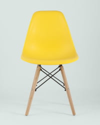 Стул Еамес Стйле ДСВ желтый (разборный каркас) / Eames Style DSW