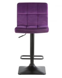 Стул барный ДОБРИН ДОМИНИC (фиолет велюр (МДЖ9-58)) 2 шт / DOBRIN DOMINIC (MJ9-58))