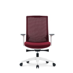 Кресло офисное RUBY LB (крестовина алюминий) Красный