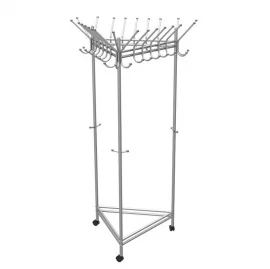 Гардеробная вешалка для одежды Пико 21 Металлик