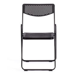 Металлический стул FOLDER (mod. 3016) каркас: металл, сиденье/спинка: пластик, 48,5 х 48 х 82,5 см, black (черный)