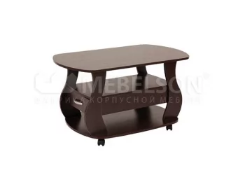 Овальный журнальный столик Барон №3 модуль 03 Венге