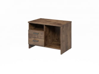 Тумба под оргтехнику LEMO L-290 Таксония шоколадная