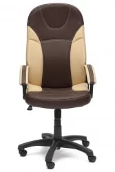 Кресло руководителя Twister коричневый+бежевый
