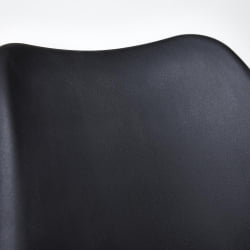 Стул TULIP (mod. 73) / 1 шт. в упаковке дерево/пластик/ПУ, 48.5*52.5*83cм, черный