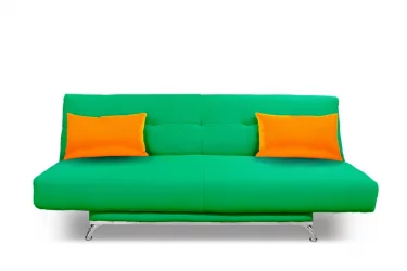 Диван с подушкой MANGO 2 (2 категория) Зеленый Оранжевый