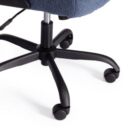 Кресло офисное Лугано ткань теддй, темно-синий / Lugano teddy,