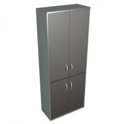 Шкаф для документов СТ-1.3 Венге/металлик