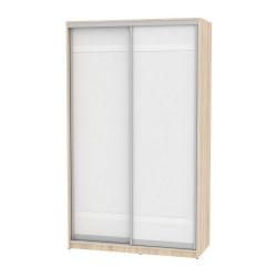 Шкаф-купе B-230х135х60-2(ДСС-Белый-D9D9)