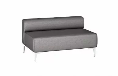 Диван с металлическими ножками Альфа Комбинация 7 Люкса Бренди