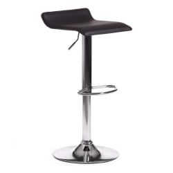 Барный стул KOST (mod. KY509) металл, экокожа, 38*39*63-84 см, черный/хром
