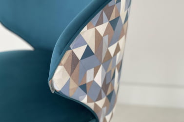 Стул Остин (зеленый (велюр)/черный)